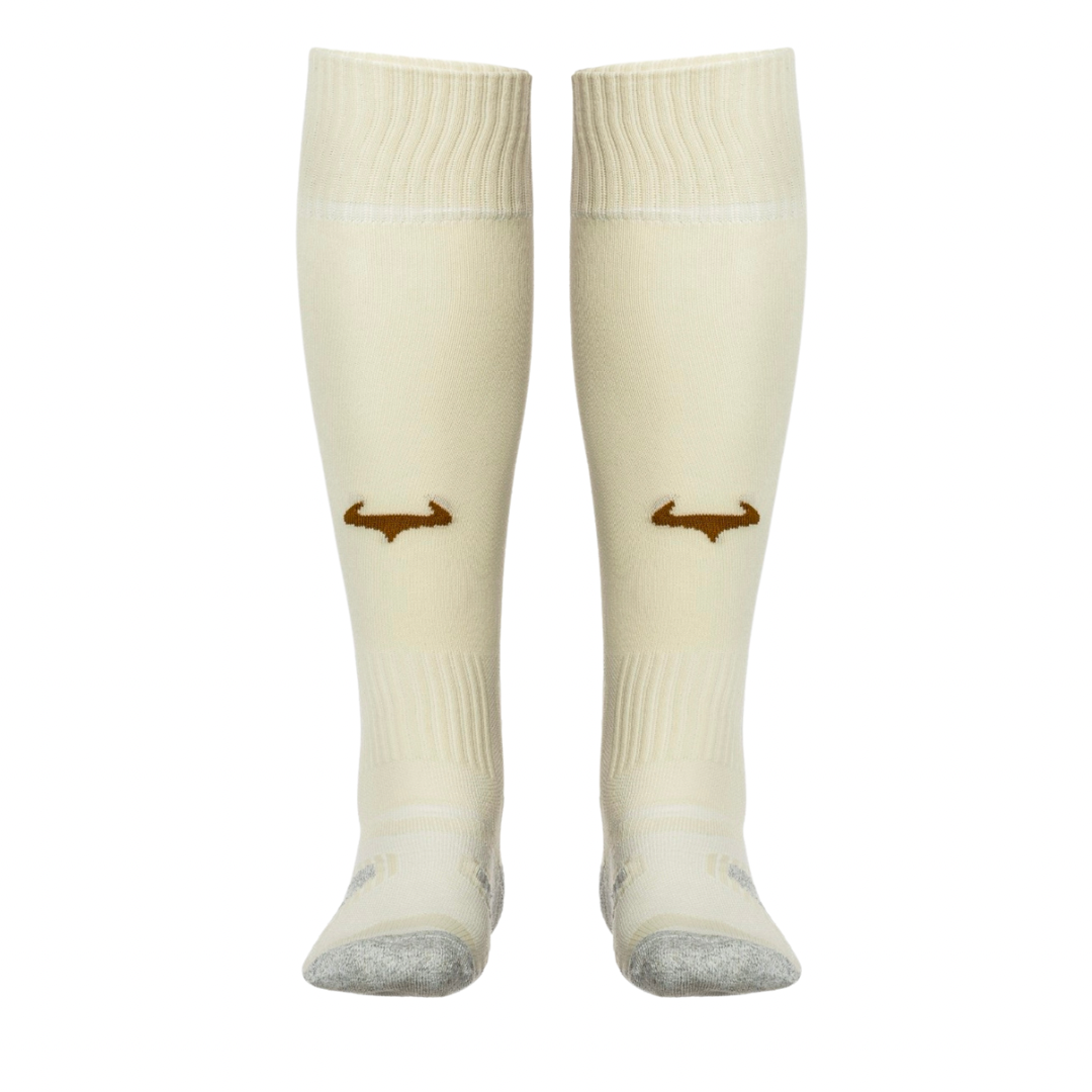 Demon Athletics Academy Fußballsocken Beige