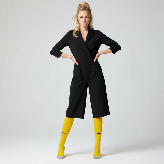 Demon Athletics Academy Fußballsocken Gelb