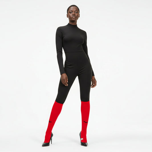 Demon Athletics Academy Fußballsocken Rot