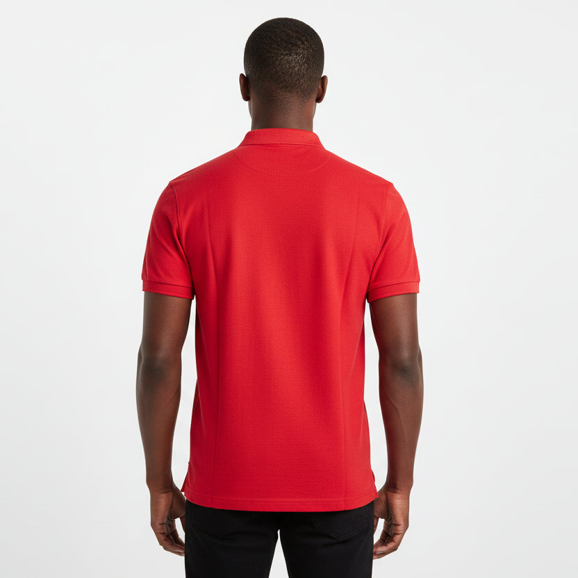 Demon Athletics Poloshirt Rot