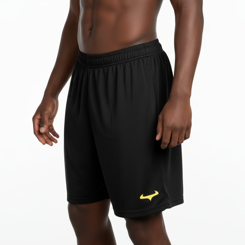 Demon Athletics Trikot Hosen Schwarz/Gelb