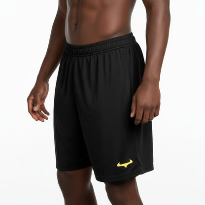 Demon Athletics Trikot Hosen Schwarz/Gelb