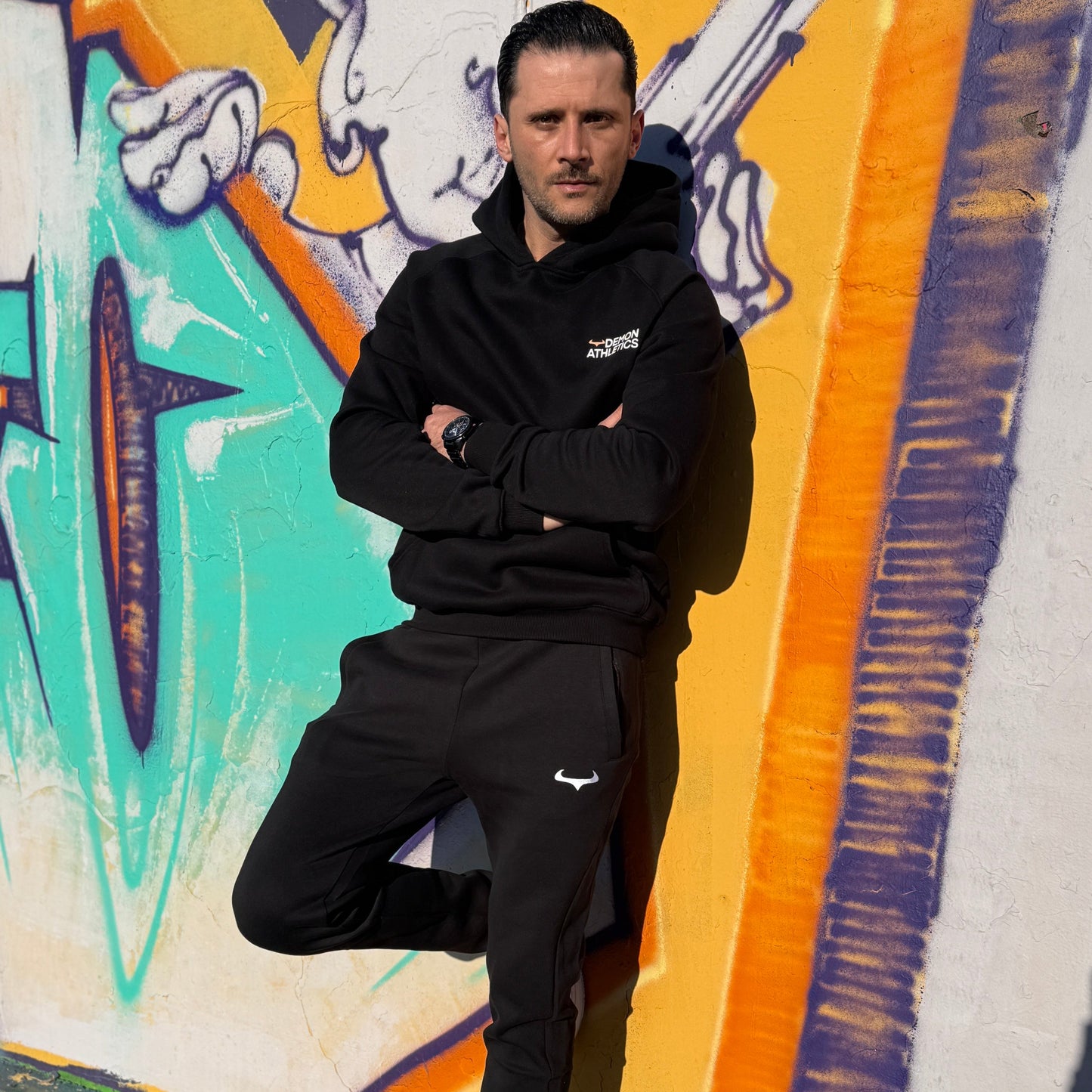 Demon Athletics Hoodie Edition ONE Schwarz