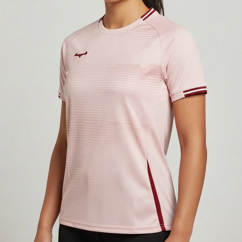 Demon Athletics AeroSwift Dri-FIT T-Shirt Rosa  – leicht, atmungsaktiv, sportlich