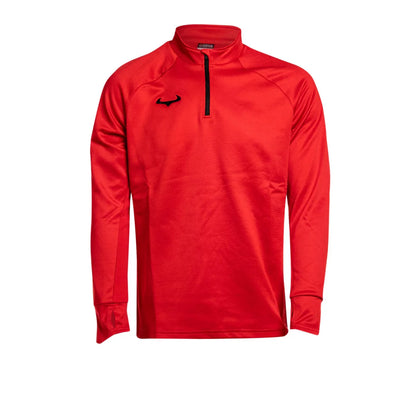 Demon Athletics Classic Zip-Trainingspulli Rot