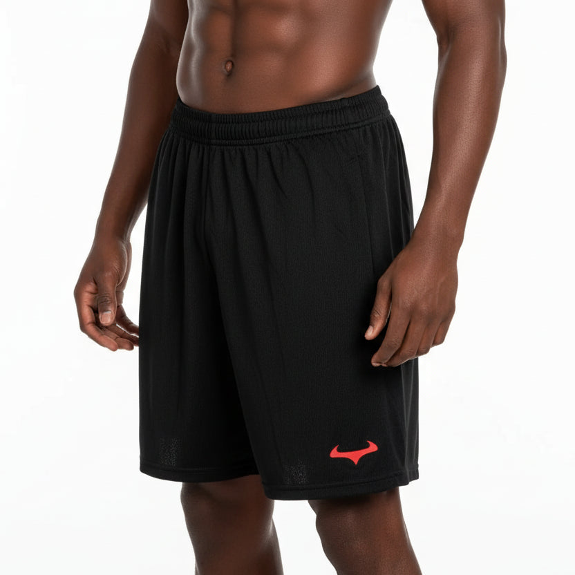 Demon Athletics Trikot Hosen Schwarz/Rot